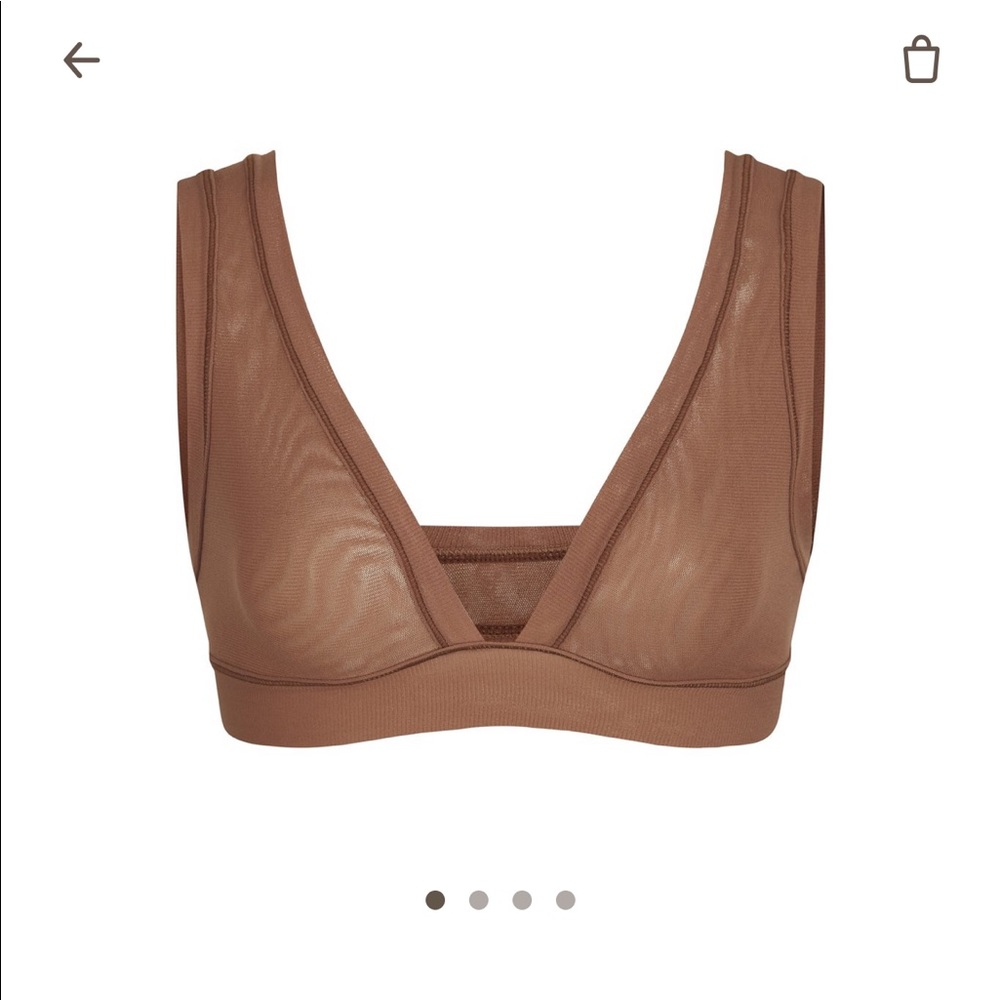 Skims summer mesh triangle bra